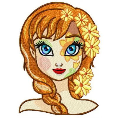 Fancy Anna 2 embroidery design preview showing detailed stitching pattern