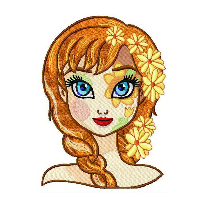 Fancy Anna 2 embroidery design - Embroidery Design