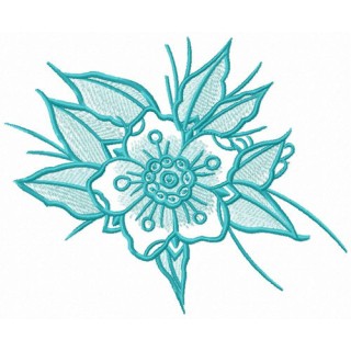 Boutonniere embroidery design - Embroidery Design