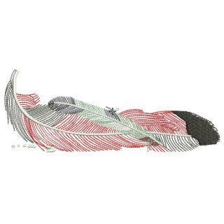 Feathers 2 embroidery design - Embroidery Design