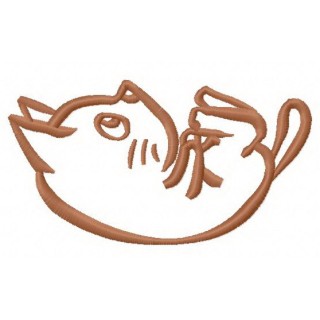 Cat's family 4 embroidery design - Embroidery Design