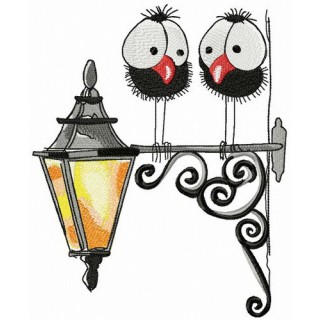 Lantern party embroidery design - Embroidery Design