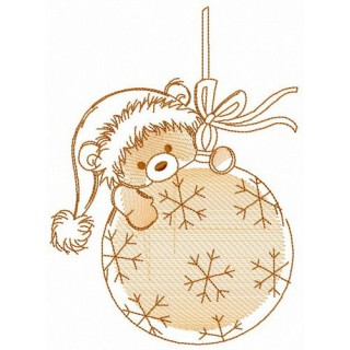 Xmas fun embroidery design - Embroidery Design