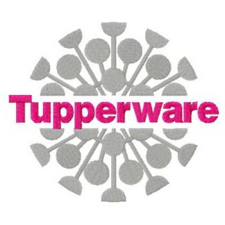Tupperware logo embroidery design - Embroidery Design