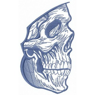 Dead face embroidery design - Embroidery Design
