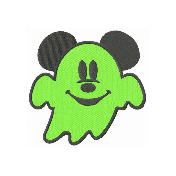 Spooky Mickey embroidery design - Embroidery Design