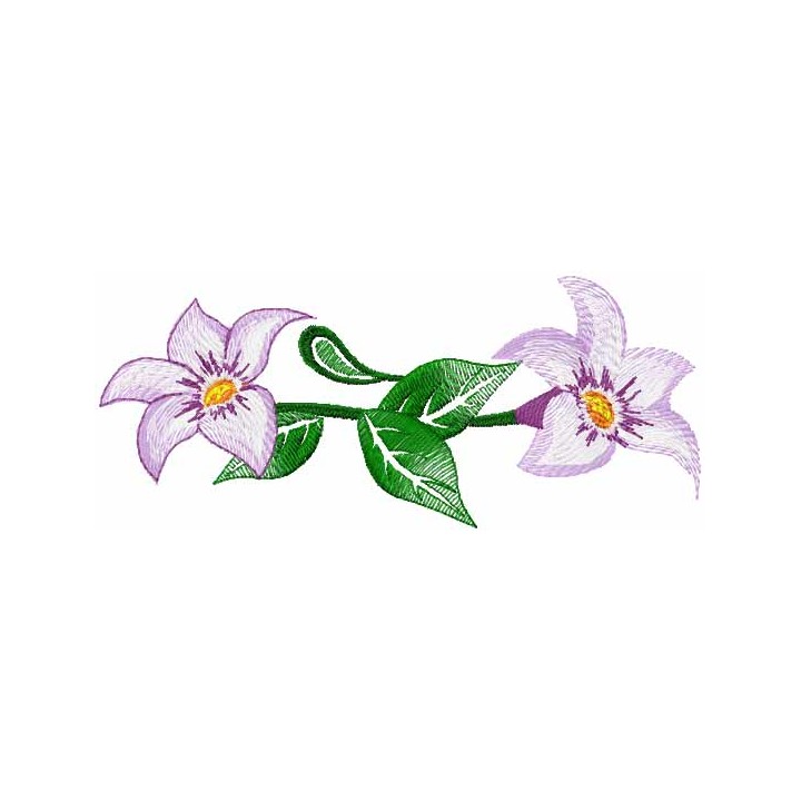 Lily 12 embroidery design - Embroidery Design