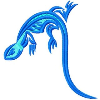 Lizard embroidery design - Embroidery Design