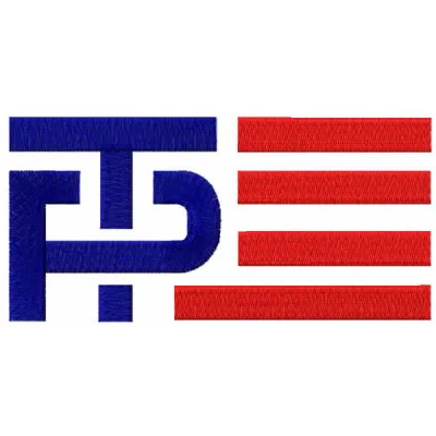 Trump Pence logo embroidery design - Embroidery Design