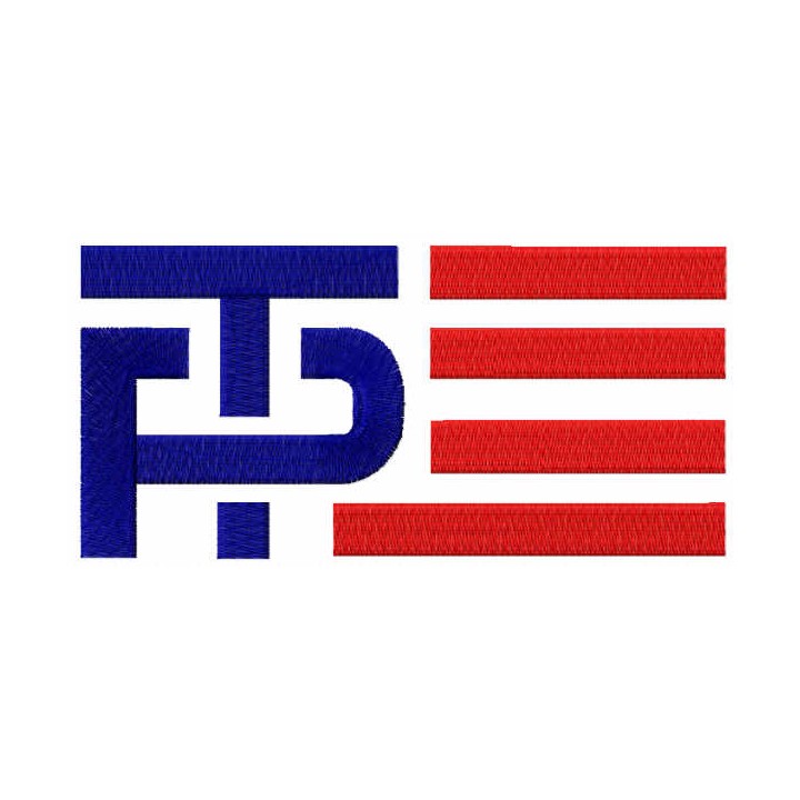 Trump Pence logo embroidery design - Embroidery Design