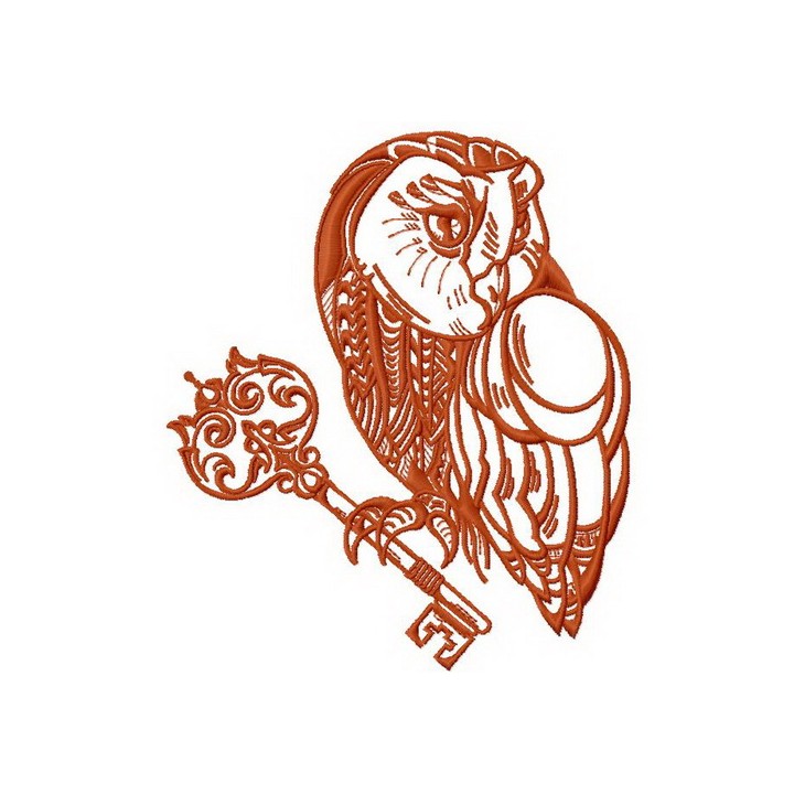 Key keeper 3 embroidery design - Embroidery Design