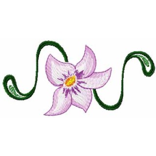 Lily 13 embroidery design - Embroidery Design