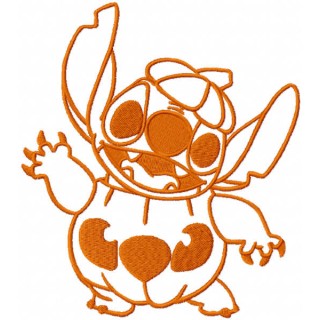 Pumpkin stitch embroidery design - Embroidery Design