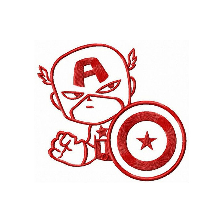 Protecting humans embroidery design - Embroidery Design