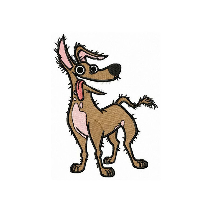 Xolo Dante embroidery design - Embroidery Design