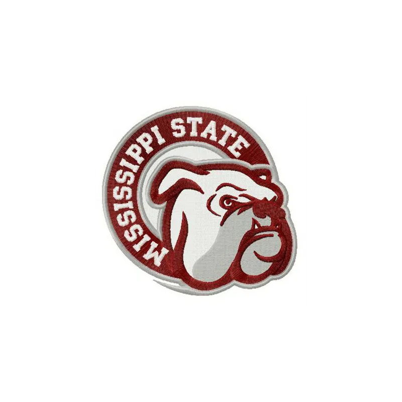 Mississippi State Bully Stitching Pattern for Fans