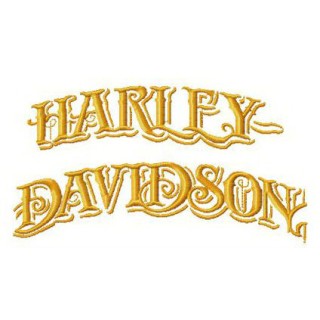 Harley-Davidson retro embroidery design - Embroidery Design