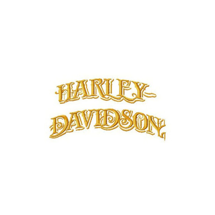 Harley-Davidson retro embroidery design - Embroidery Design