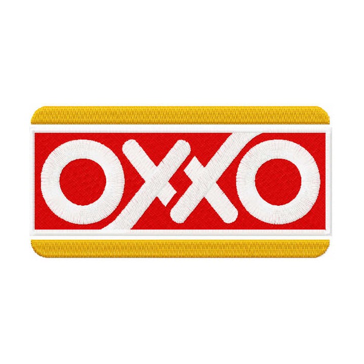 Oxxo logo embroidery design - Embroidery Design