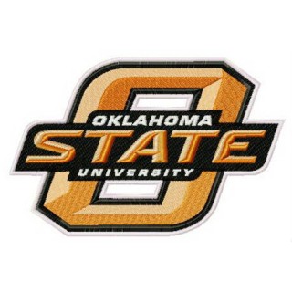 Oklahoma State University logo embroidery design - Embroidery Design