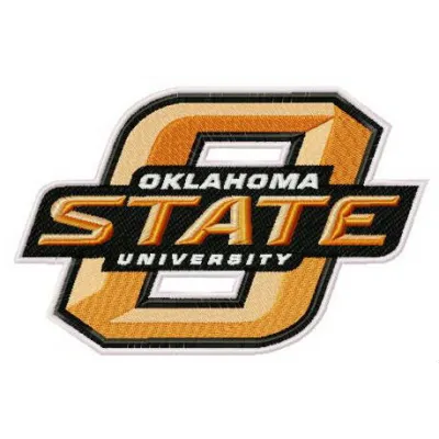 Oklahoma State University Logo Embroidery Design
