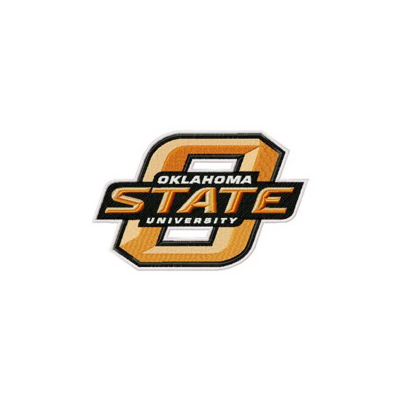 Oklahoma State University Logo Stitching Pattern