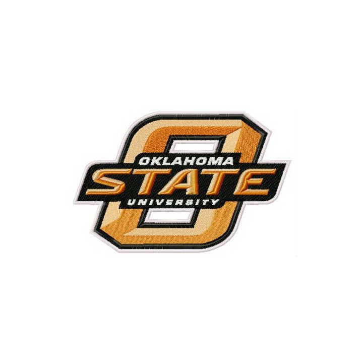 Oklahoma State University logo embroidery design - Embroidery Design