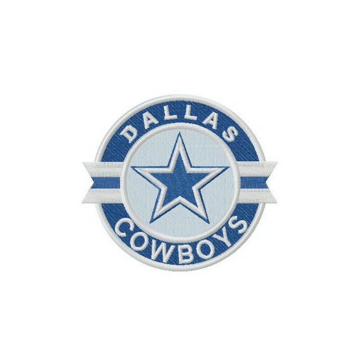 Dallas Cowboys logo embroidery design - Embroidery Design