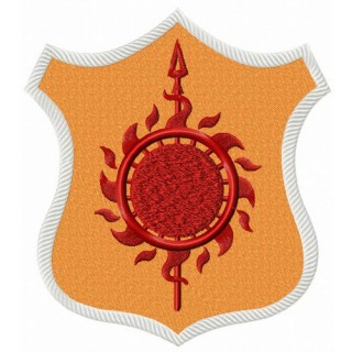Martell shield from Game of Thrones embroidery design - Embroidery Design