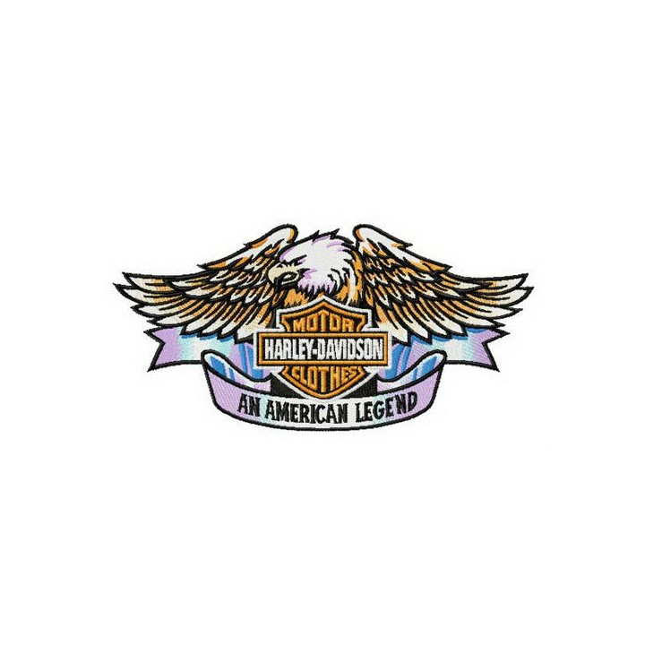 An American legend embroidery design - Embroidery Design