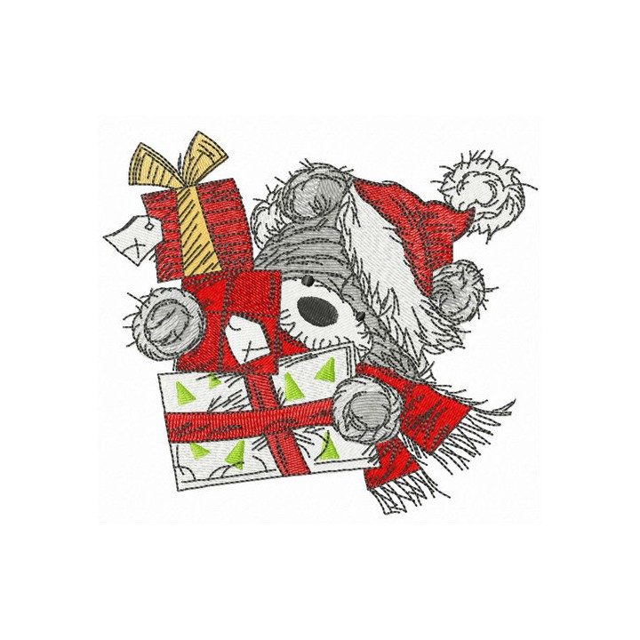 Carry gifts embroidery design - Embroidery Design