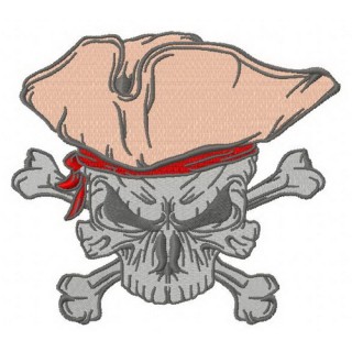 Jolly Roger 5 embroidery design - Embroidery Design