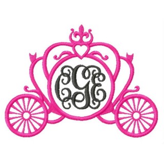 Carriage embroidery design - Embroidery Design