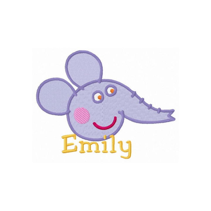 Emily embroidery design - Embroidery Design