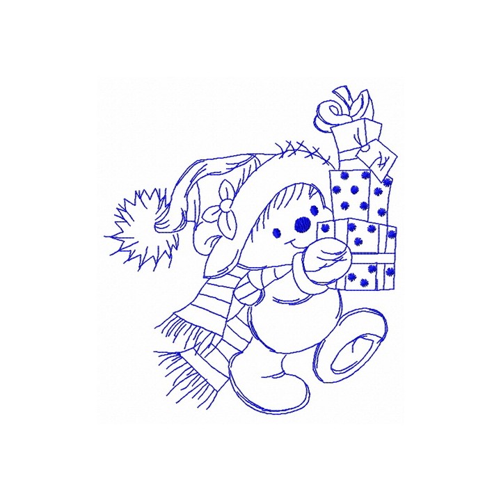 Christmas presents for you 5 embroidery design - Embroidery Design