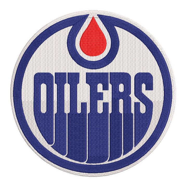 Edmonton Oilers logo embroidery design - Embroidery Design