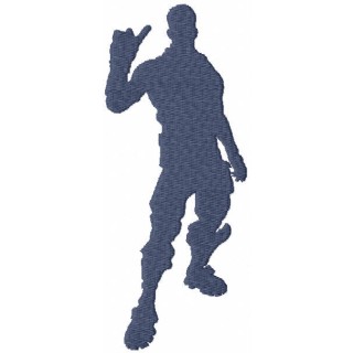 Finger wag emote embroidery design - Embroidery Design