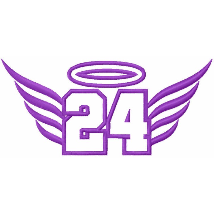 24 Legend Rest embroidery design - Embroidery Design