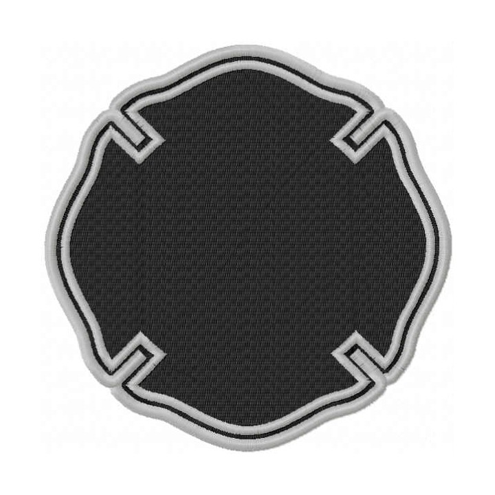 Fire department template embroidery design - Embroidery Design