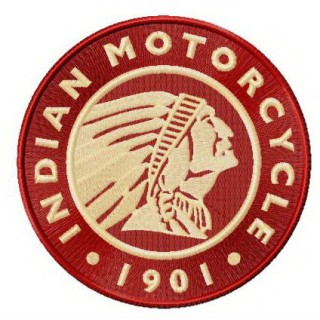 Indian Motocycle Manufacturing Company logo embroidery design - Embroidery Design