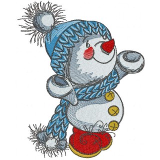 Love winter embroidery design - Embroidery Design