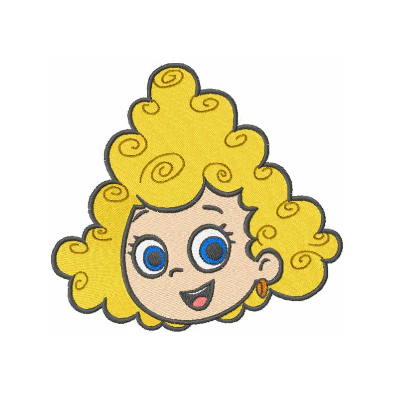 Deema Bubble Guppies Stitching Pattern for Kids