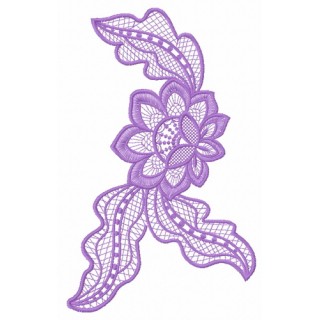 Lace flower 12 embroidery design - Embroidery Design