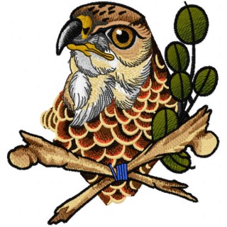 Heavenly predator embroidery design - Embroidery Design