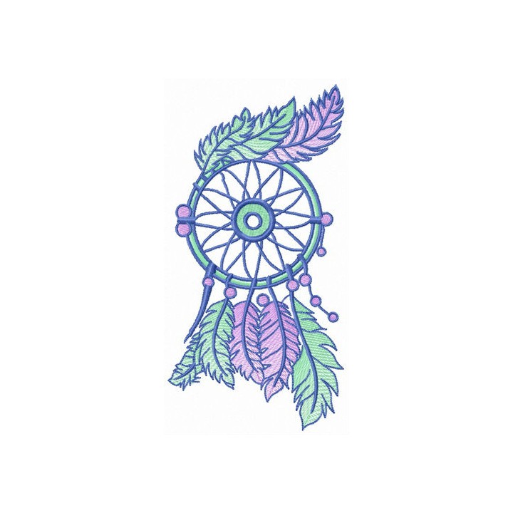 Small dreamcatcher embroidery design - Embroidery Design