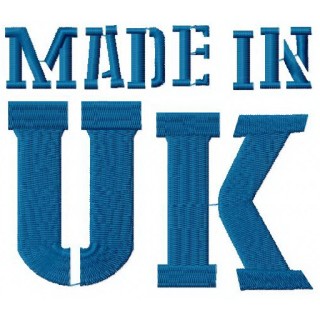 Made in UK 4 embroidery design - Embroidery Design