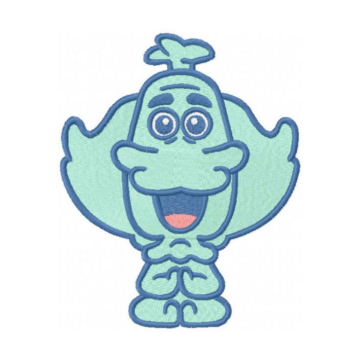 Moonwind embroidery design - Embroidery Design