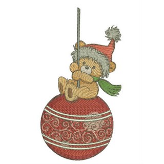 Christmas attraction embroidery design - Embroidery Design