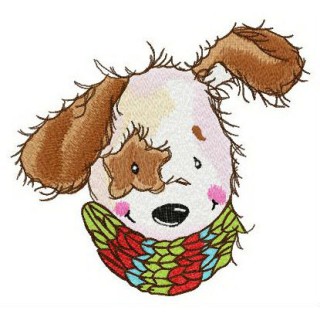 Special puppy embroidery design - Embroidery Design