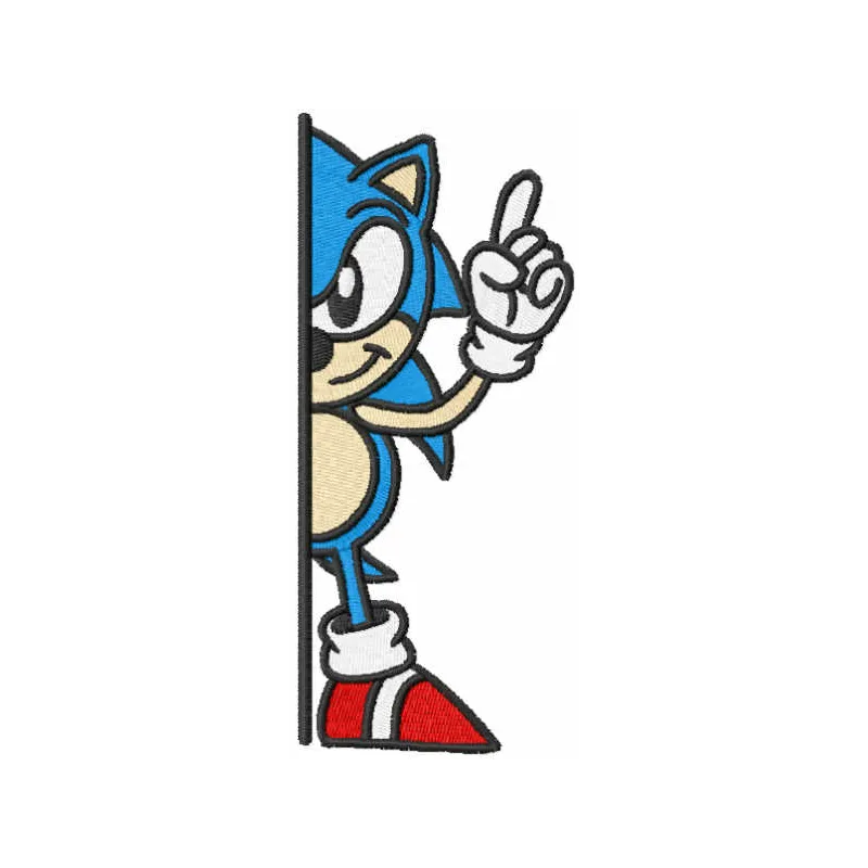 Sonic have idea embroidery design - Embroidery Design